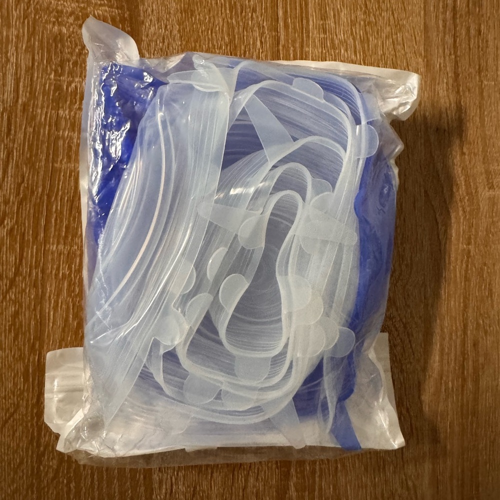Silicone Reusable Food cover Set - Blue